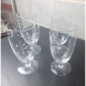 Princess House Heritage Footed Drinkware - 4-piece Set